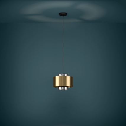 Lustră pe cablu Eglo 1xE27/40W/230V auriu