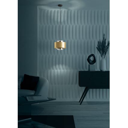 Lustră pe cablu Eglo 1xE27/40W/230V auriu