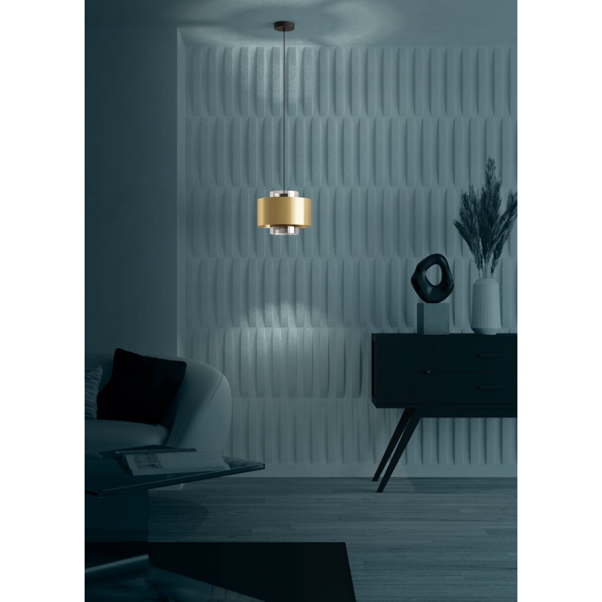 Lustră pe cablu Eglo 1xE27/40W/230V auriu