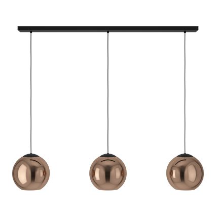 Lustră pe cablu Eglo 3xE27/40W/230V cupru