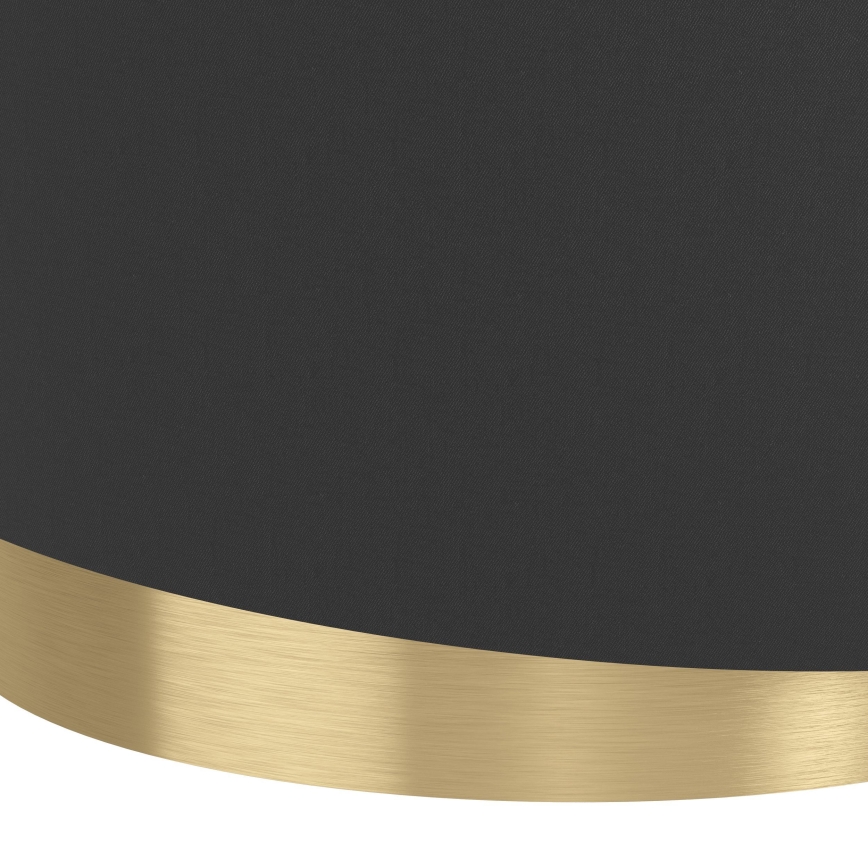 Lustră pe cablu Eglo 1xE27/40W/230V negru/auriu