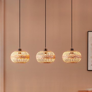 Lustră pe cablu Eglo 3xE27/40W/230V