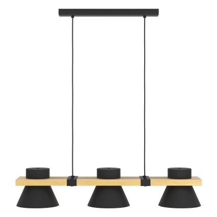 Lustră pe cablu Eglo 3xE27/15W/230V