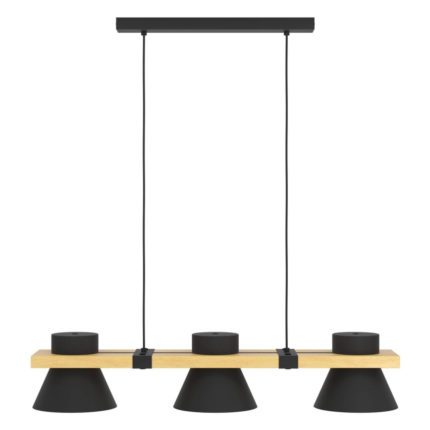 Lustră pe cablu Eglo 3xE27/15W/230V