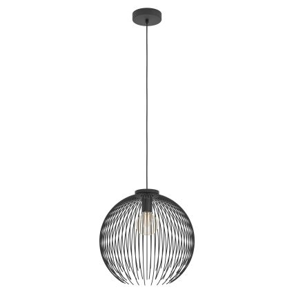 Lustră pe cablu Eglo 1xE27/40W/230V negru