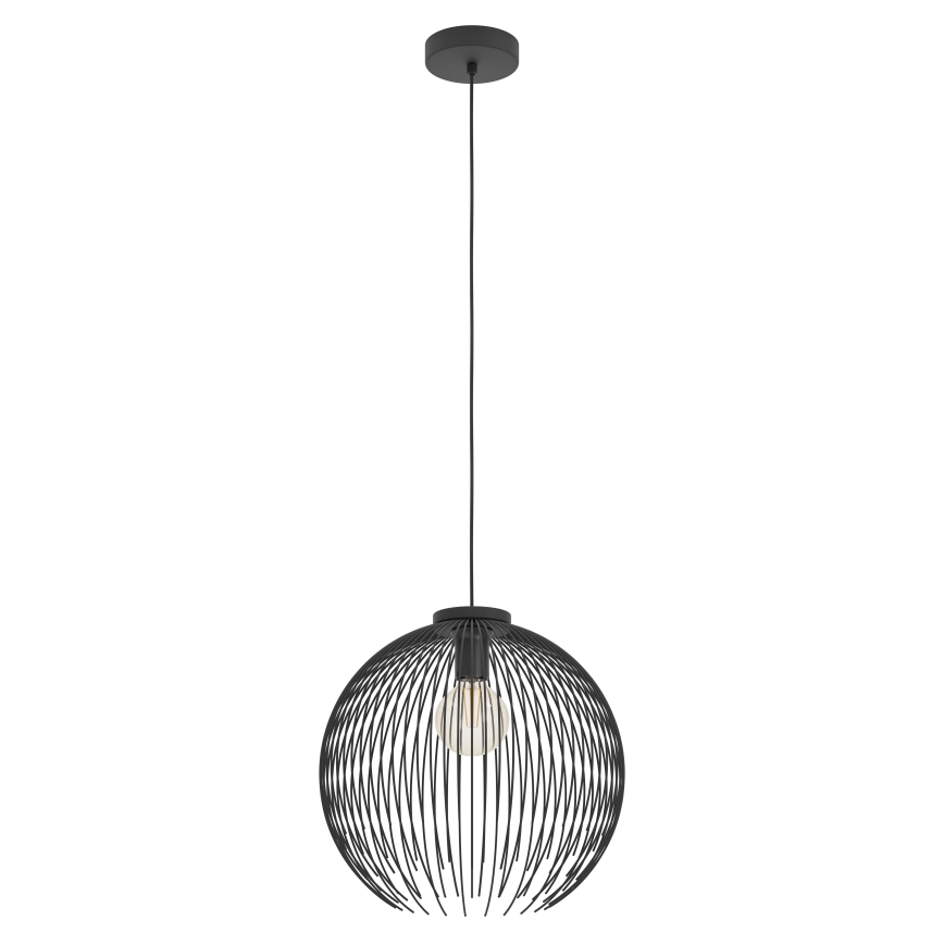 Lustră pe cablu Eglo 1xE27/40W/230V negru