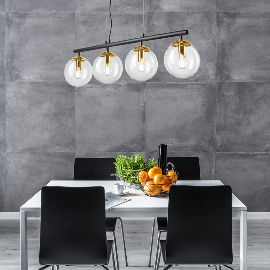 Lustră pe cablu ELOISE 4xE14/15W/230V