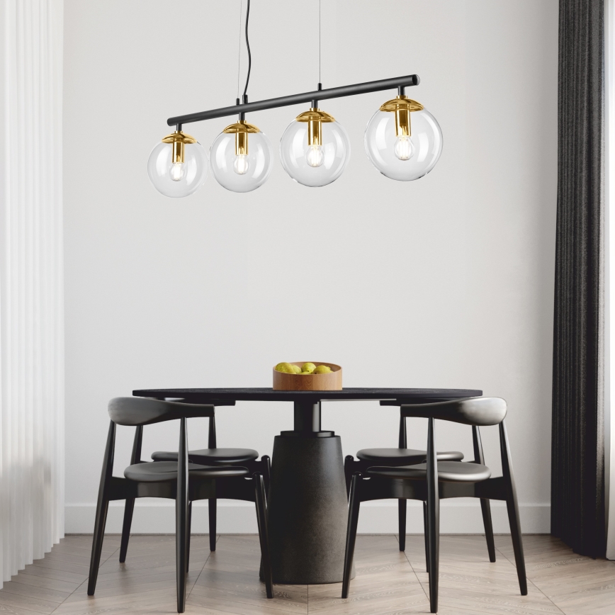 Lustră pe cablu ELOISE 4xE14/15W/230V