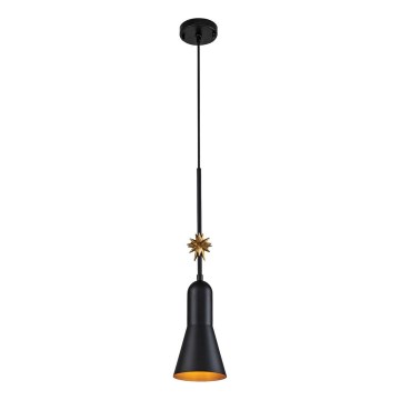 Lustră pe cablu Elstead ETOILE 1xE27/60W/230V d. 13,3 cm negru