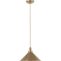Lustră pe cablu Elstead PROVENCE 1xE27/60W/230V auriu