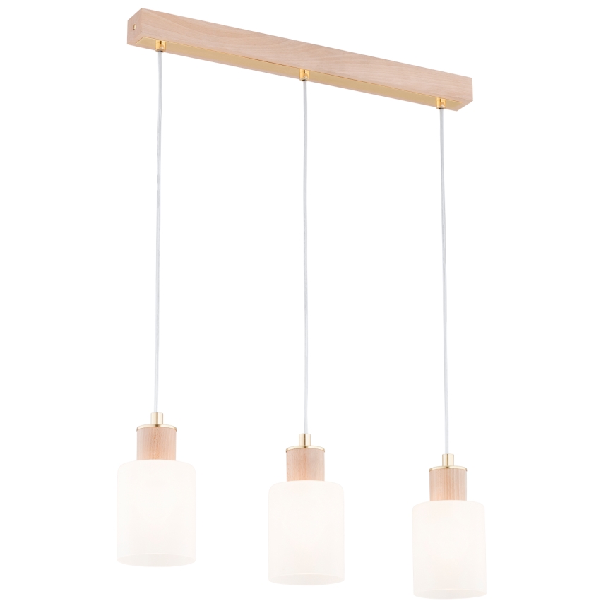 Lustră pe cablu EVIC 3xE27/60W/230V