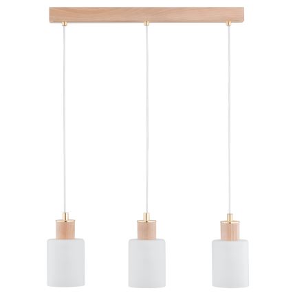 Lustră pe cablu EVIC 3xE27/60W/230V