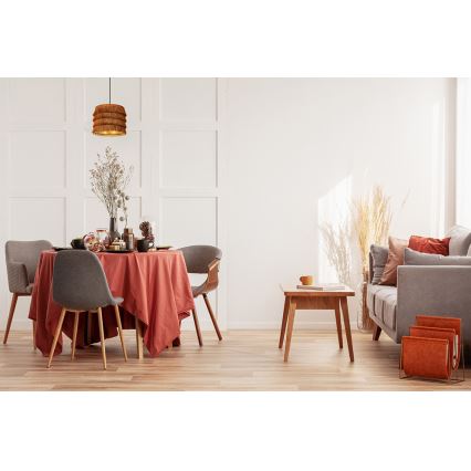 Lustră pe cablu EXTRAVAGANZA TOGO 1xE27/60W/230V maro Lucide 10407/25/44