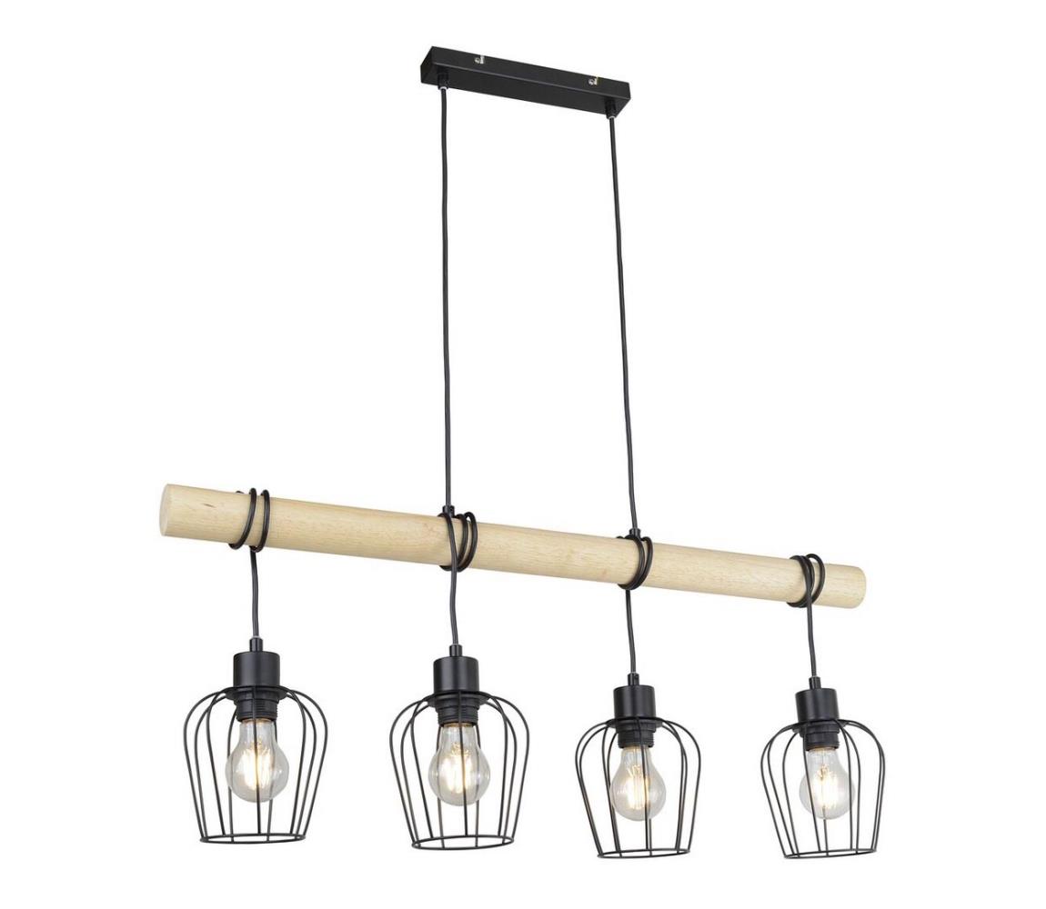 Lustră pe cablu FABIAN 4xE27/40W/230V Rabalux 5247