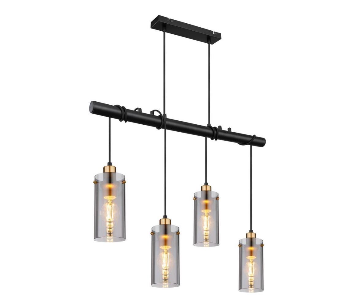 Lustră pe cablu FANNI 4xE27/40W/230V Globo 15564-4H