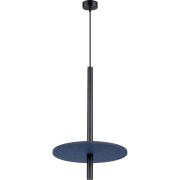 Lustră pe cablu FELTRO 1xG9/8W/230V negru/albastru