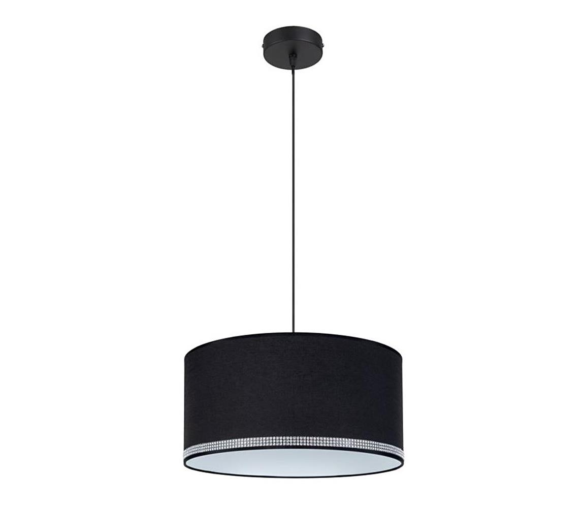 Lustră pe cablu FIELD 1xE27/60W/230V d. 40 cm neagră