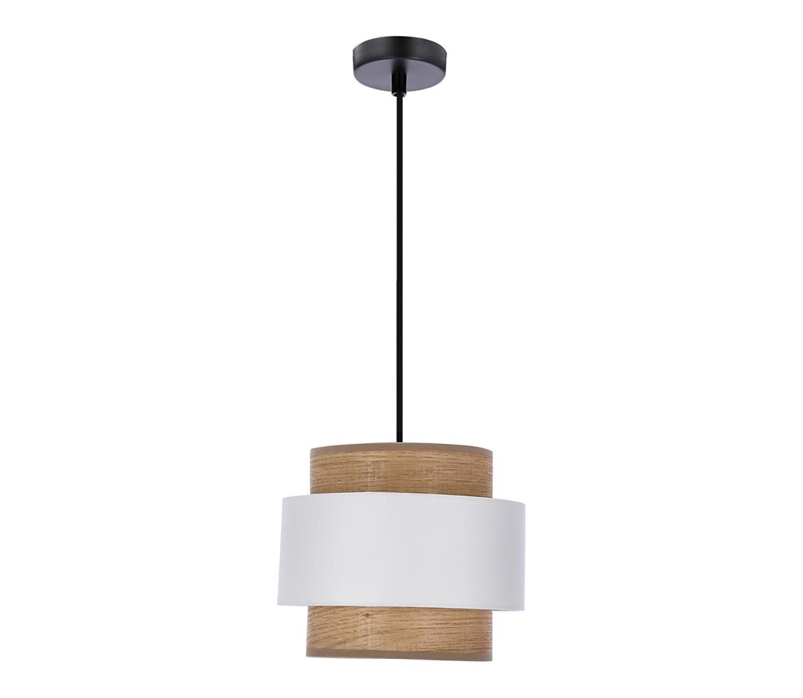 Lustră pe cablu FORNI 1xE27/40W/230V maro/alb