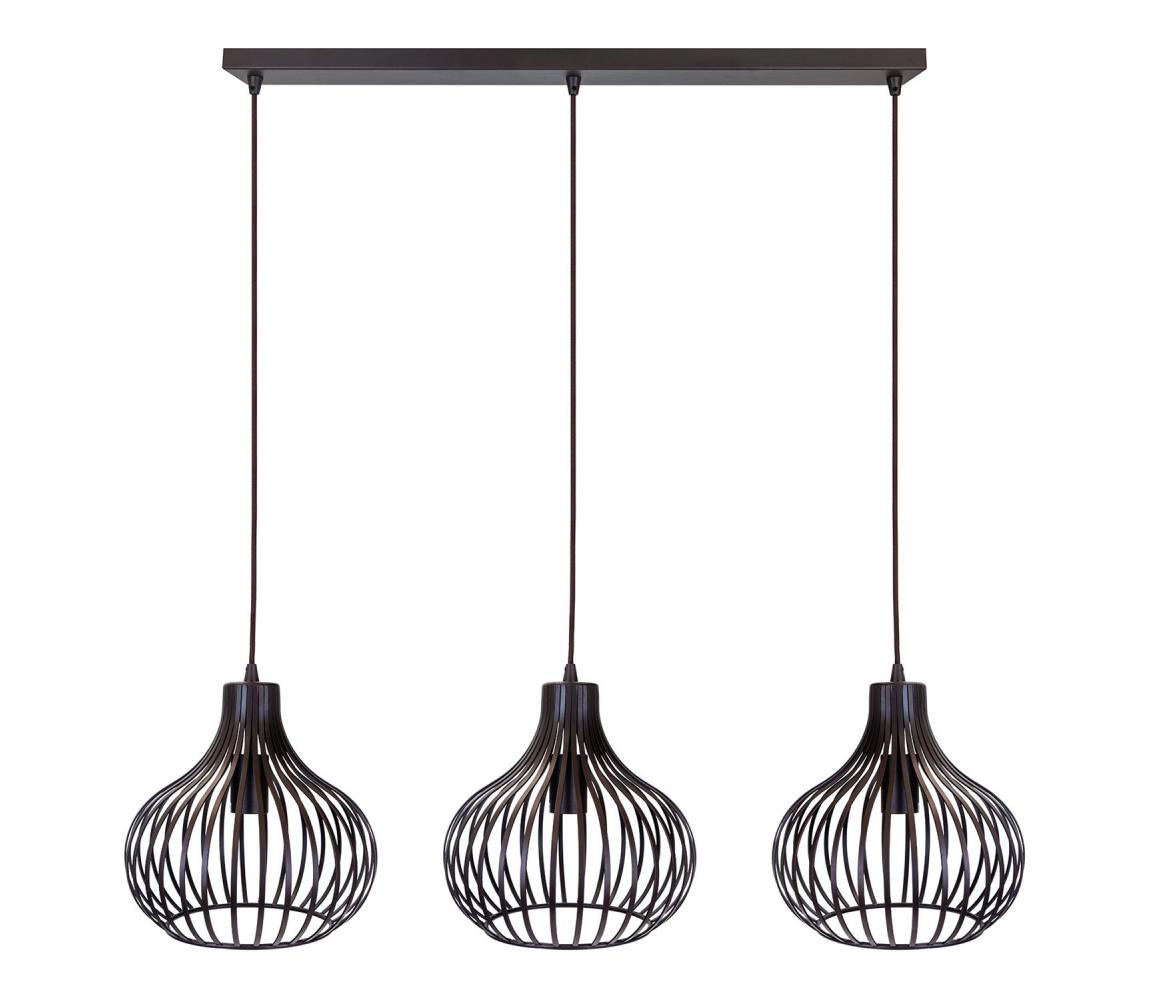 Lustră pe cablu FRANCES 3xE27/60W/230V Lindby