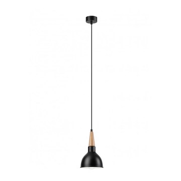 Lustră pe cablu FRANCESCA 1xE27/60W/230V negru