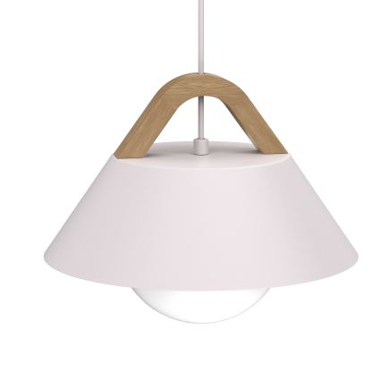 Lustră pe cablu FUNDA 1xE27/15W/230V crem