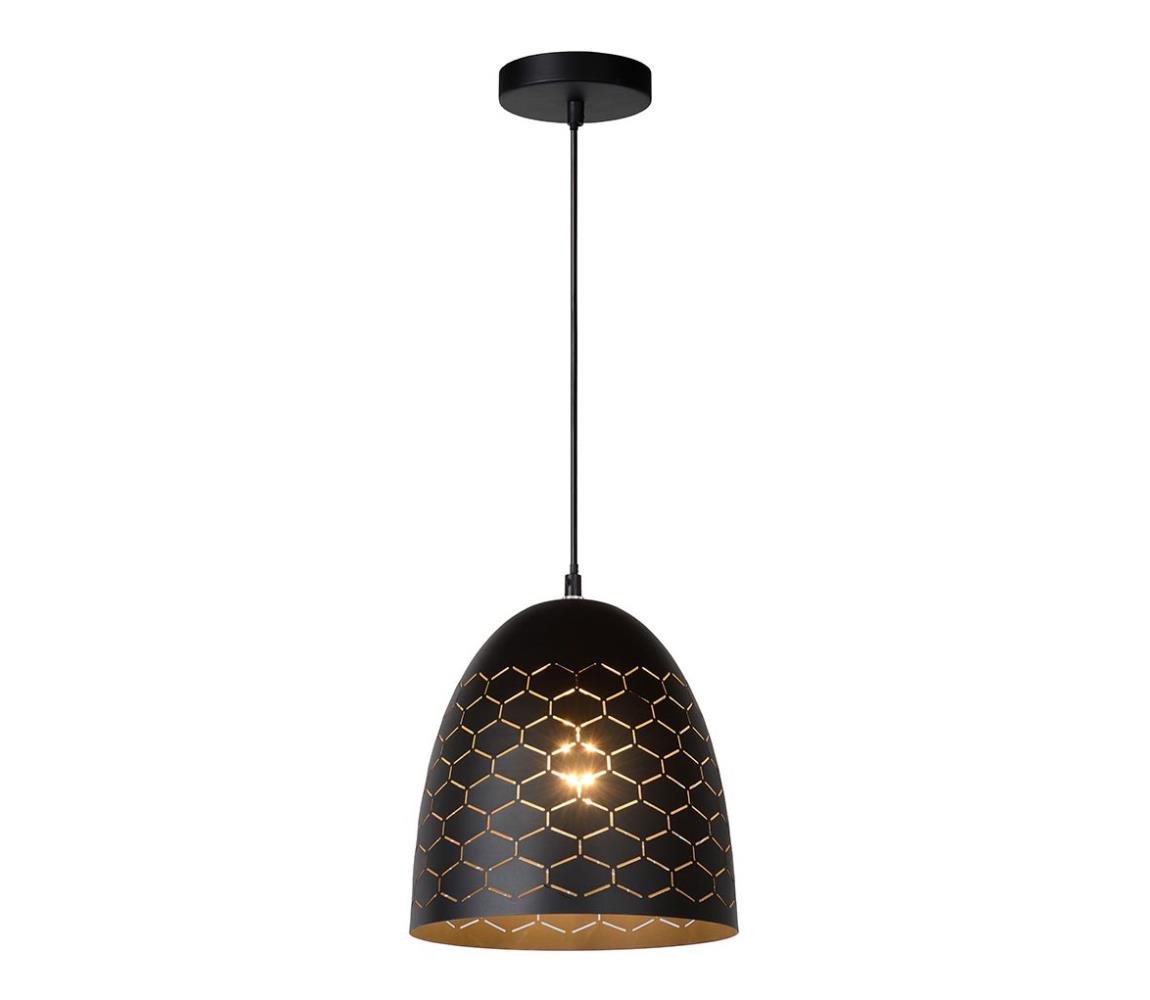 Lustră pe cablu GALLA 1xE27/60W/230V neagră Lucide 43408/24/30