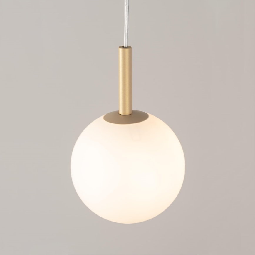 Lustră pe cablu GAMA 1xG9/12W/230V auriu