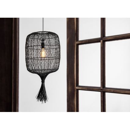 Lustră pe cablu GARVE 1xE27/40W/230V neagră Lucide 03436/40/30