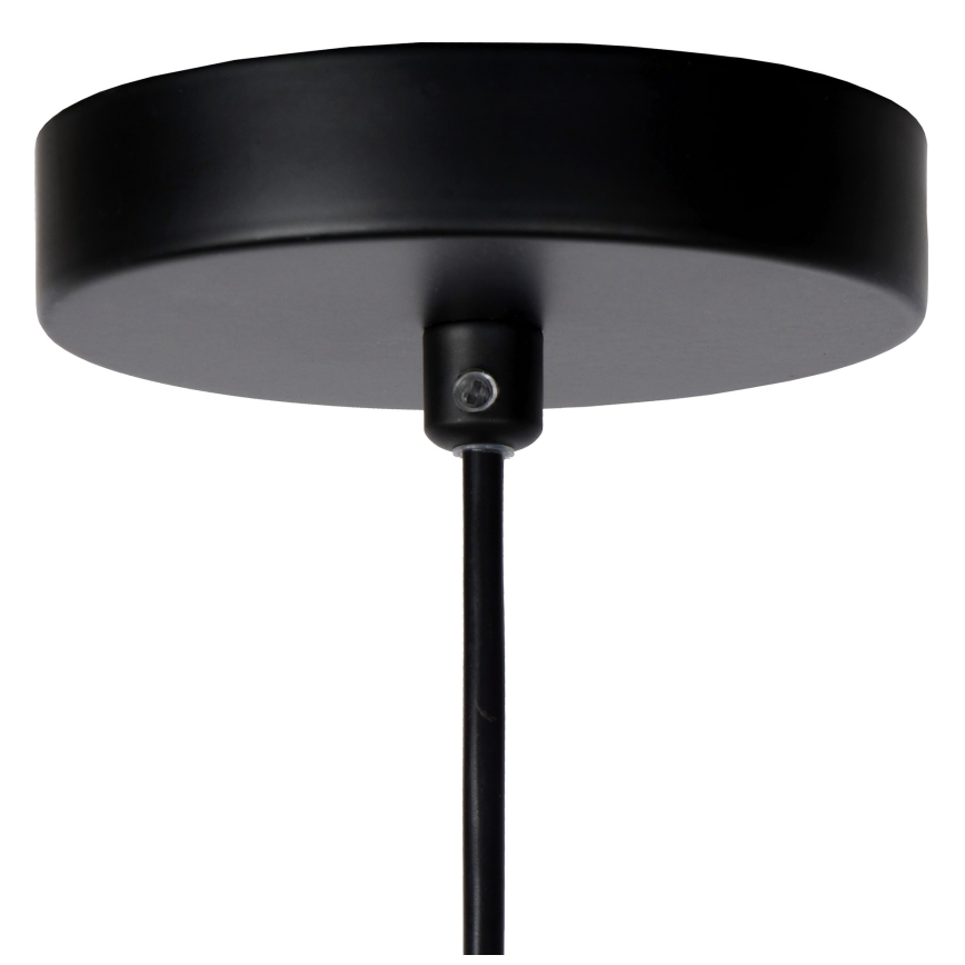 Lustră pe cablu GARVE 1xE27/40W/230V neagră Lucide 03436/40/30