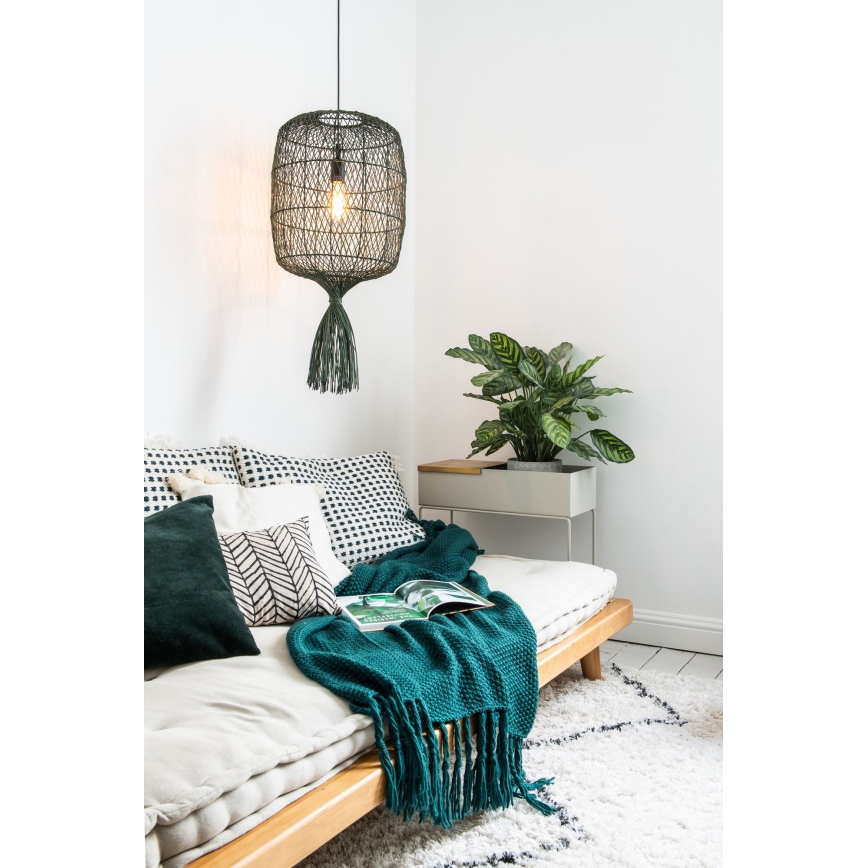 Lustră pe cablu GARVE 1xE27/40W/230V verde Lucide 03436/40/33