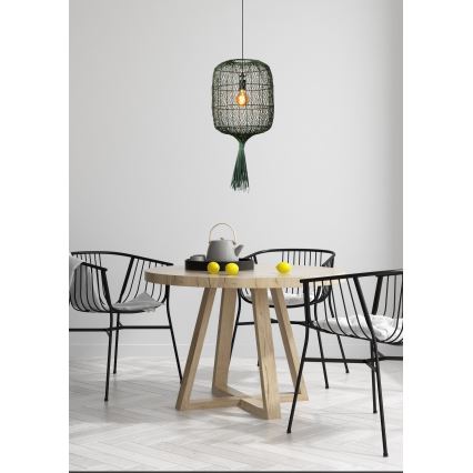 Lustră pe cablu GARVE 1xE27/40W/230V verde Lucide 03436/40/33