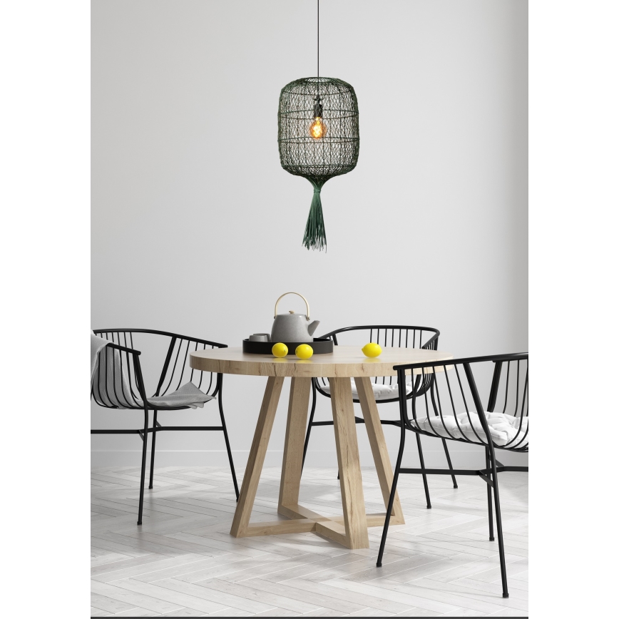 Lustră pe cablu GARVE 1xE27/40W/230V verde Lucide 03436/40/33