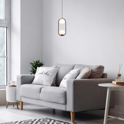 Lustră pe cablu 2xE27/20W/230V Rabalux