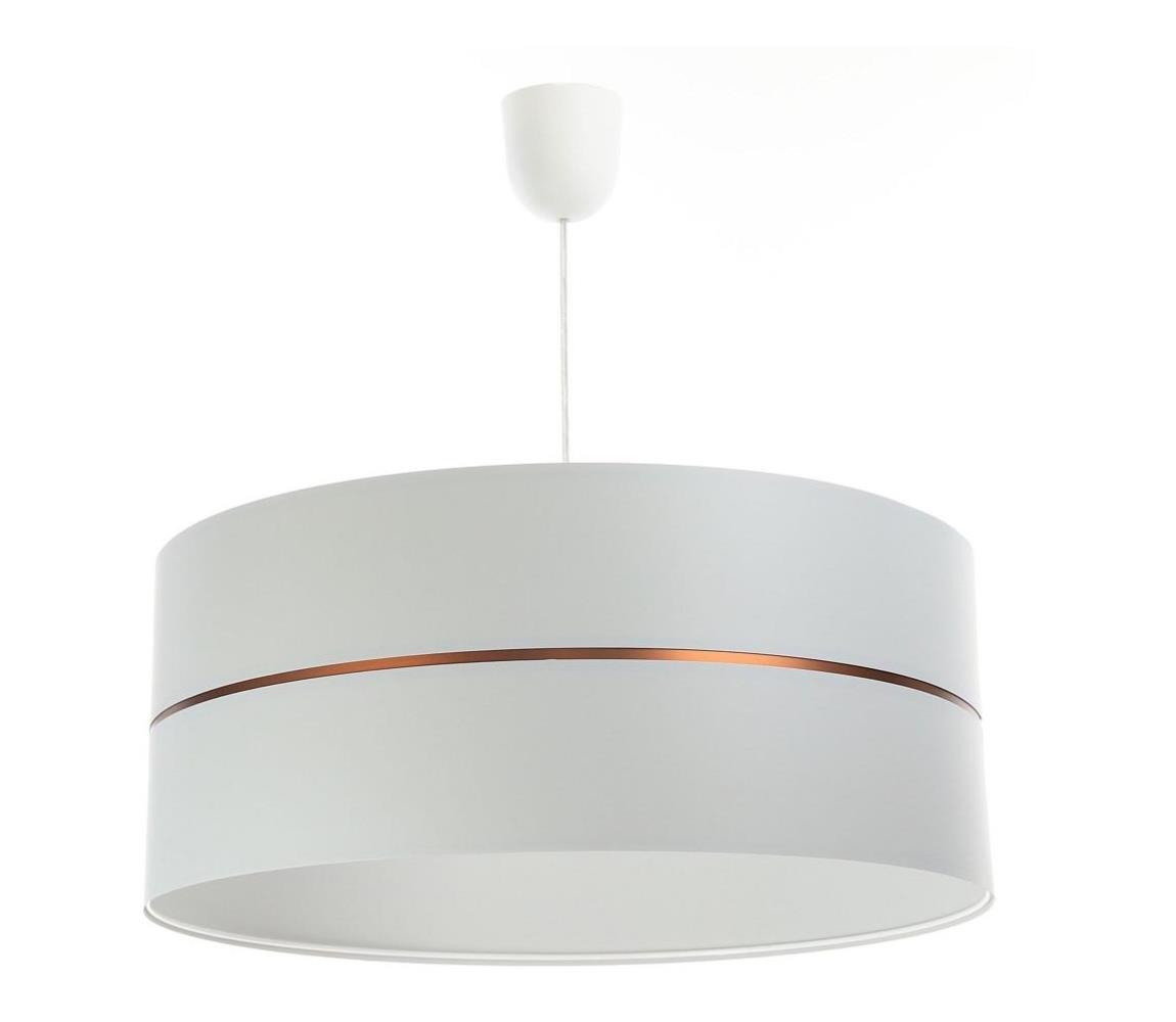 Lustră pe cablu GLAM HOME 1xE27/60W/230V d. 40 cm alb