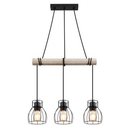 Lustră pe cablu Globo 3xE27/40W/230V