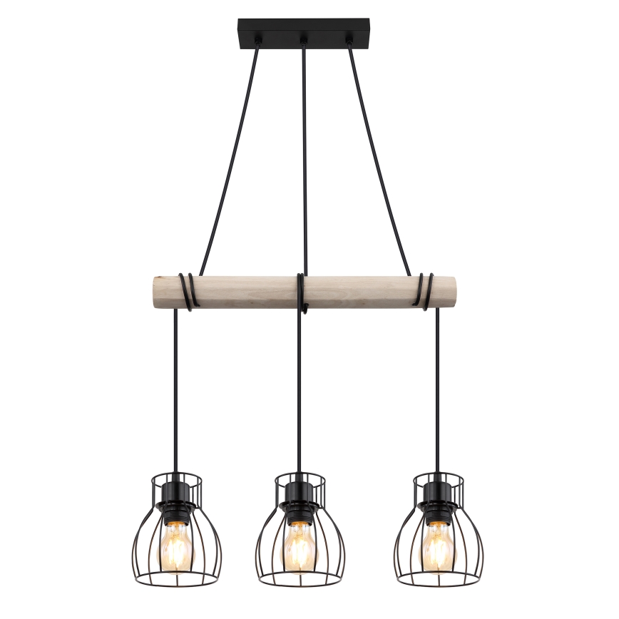 Lustră pe cablu Globo 3xE27/40W/230V