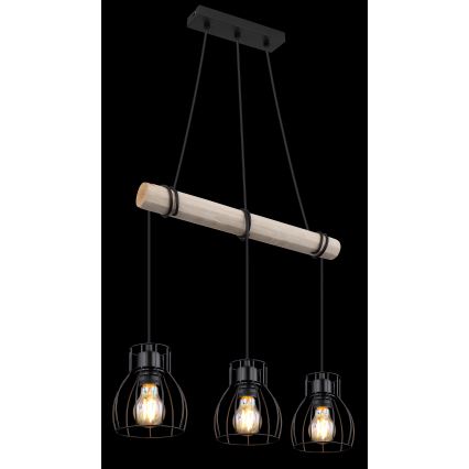 Lustră pe cablu Globo 3xE27/40W/230V