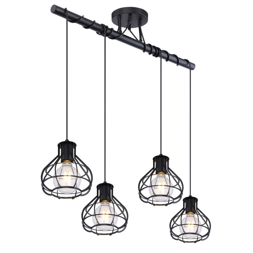 Globo - Lustră pe cablu 4xE27/60W/230V