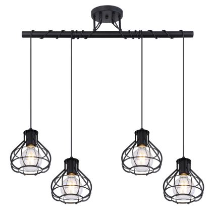 Globo - Lustră pe cablu 4xE27/60W/230V