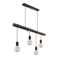 Lustră pe cablu Globo 15459-4H LEO 4xE27/60W/230V
