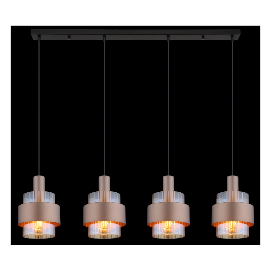 Lustră pe cablu Globo 4xE27/60W/230V