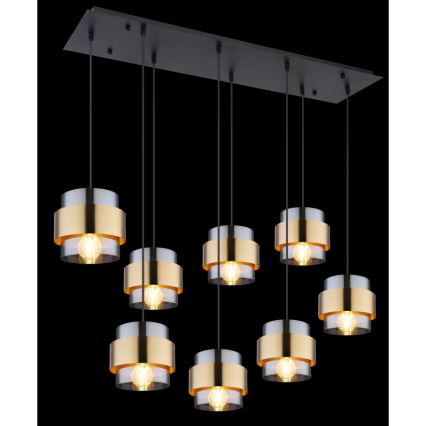 Lustră pe cablu Globo 8xE27/60W/230V