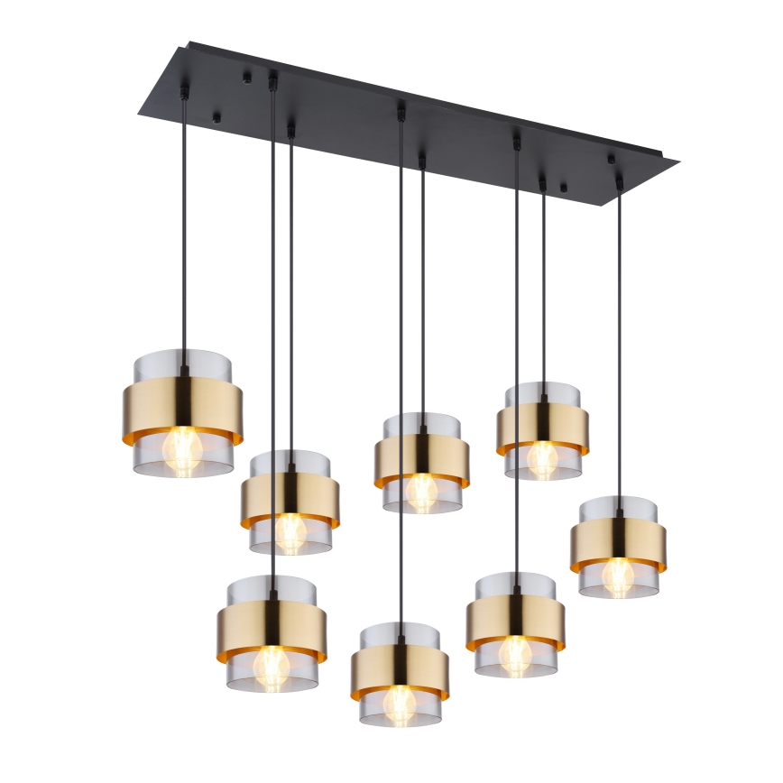 Lustră pe cablu Globo 8xE27/60W/230V