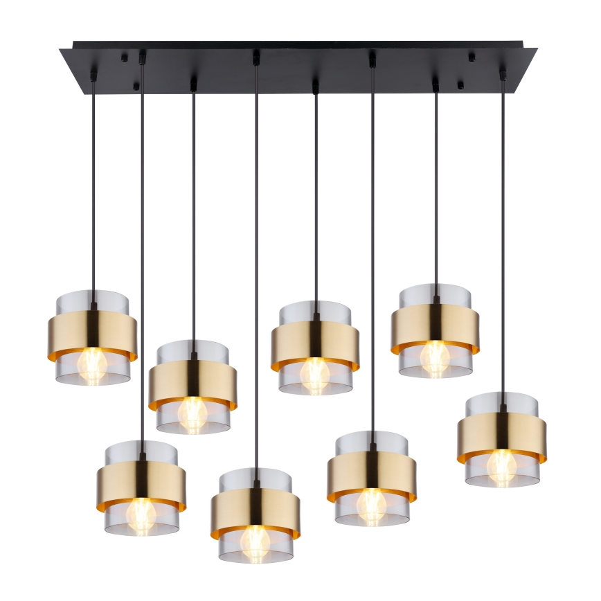 Lustră pe cablu Globo 8xE27/60W/230V