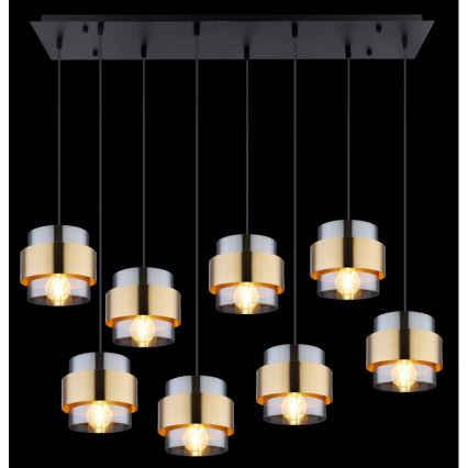 Lustră pe cablu Globo 8xE27/60W/230V