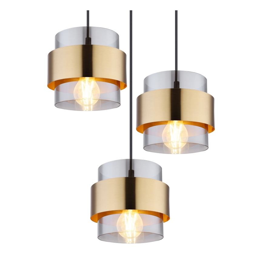 Lustră pe cablu Globo 8xE27/60W/230V