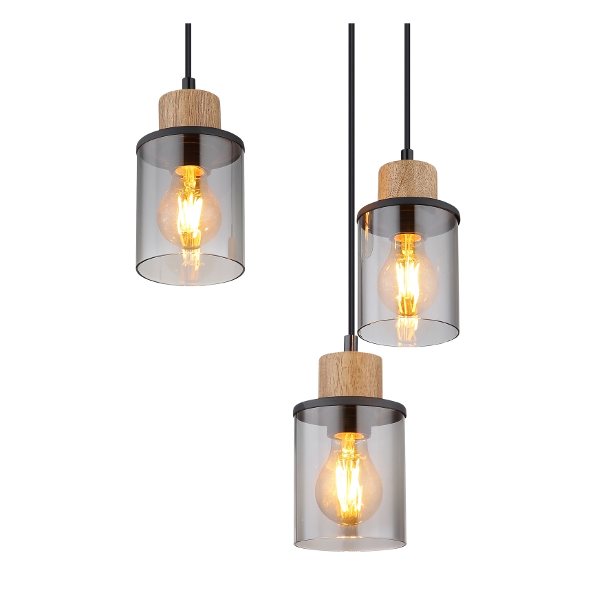 Lustră pe cablu Globo 6xE27/15W/230V