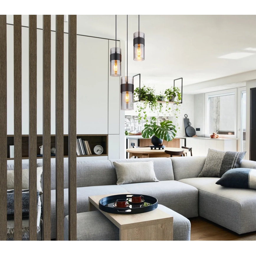 Lustră pe cablu Globo 3xE27/60W/230V