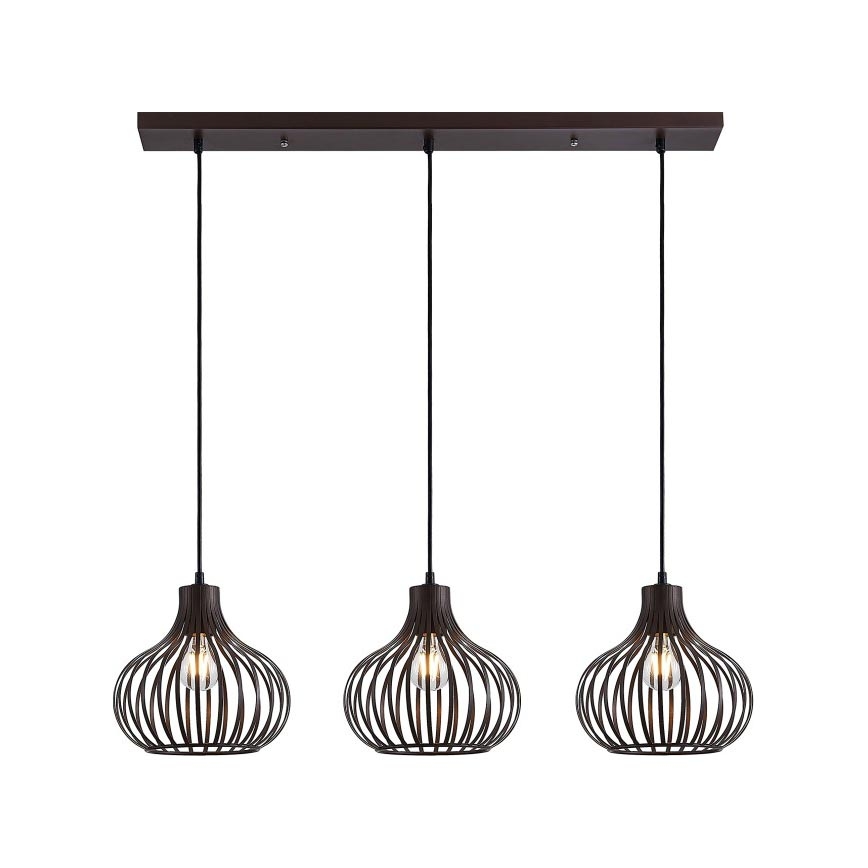Lustră pe cablu Globo 3xE27/40W/230V