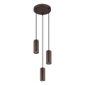 Lustră pe cablu Globo 3xGU10/25W/230V
